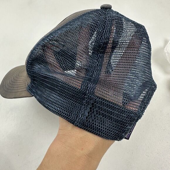 VTG Patagonia Trucker Hat Mesh Back Baseball Hat Snapback Cap Logo Outdoors - Picture 11 of 11